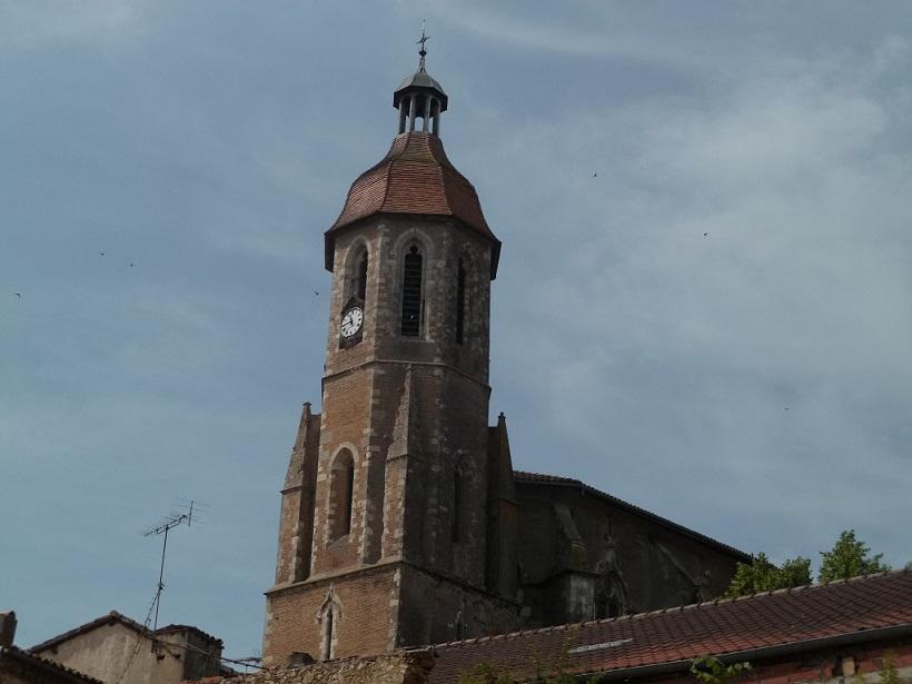 Eauze - clocher de l'église St-Luperc