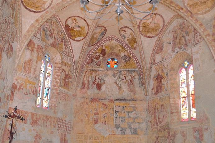 Mont-d'Astarac - fresques médiévales