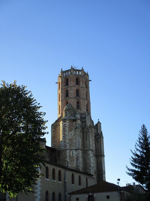 Gimont - clocher de l'église